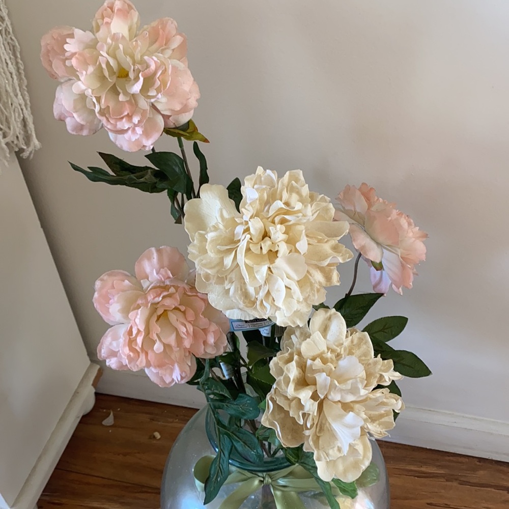 peony faux flowers set home ashland decor - Picture 4 of 12